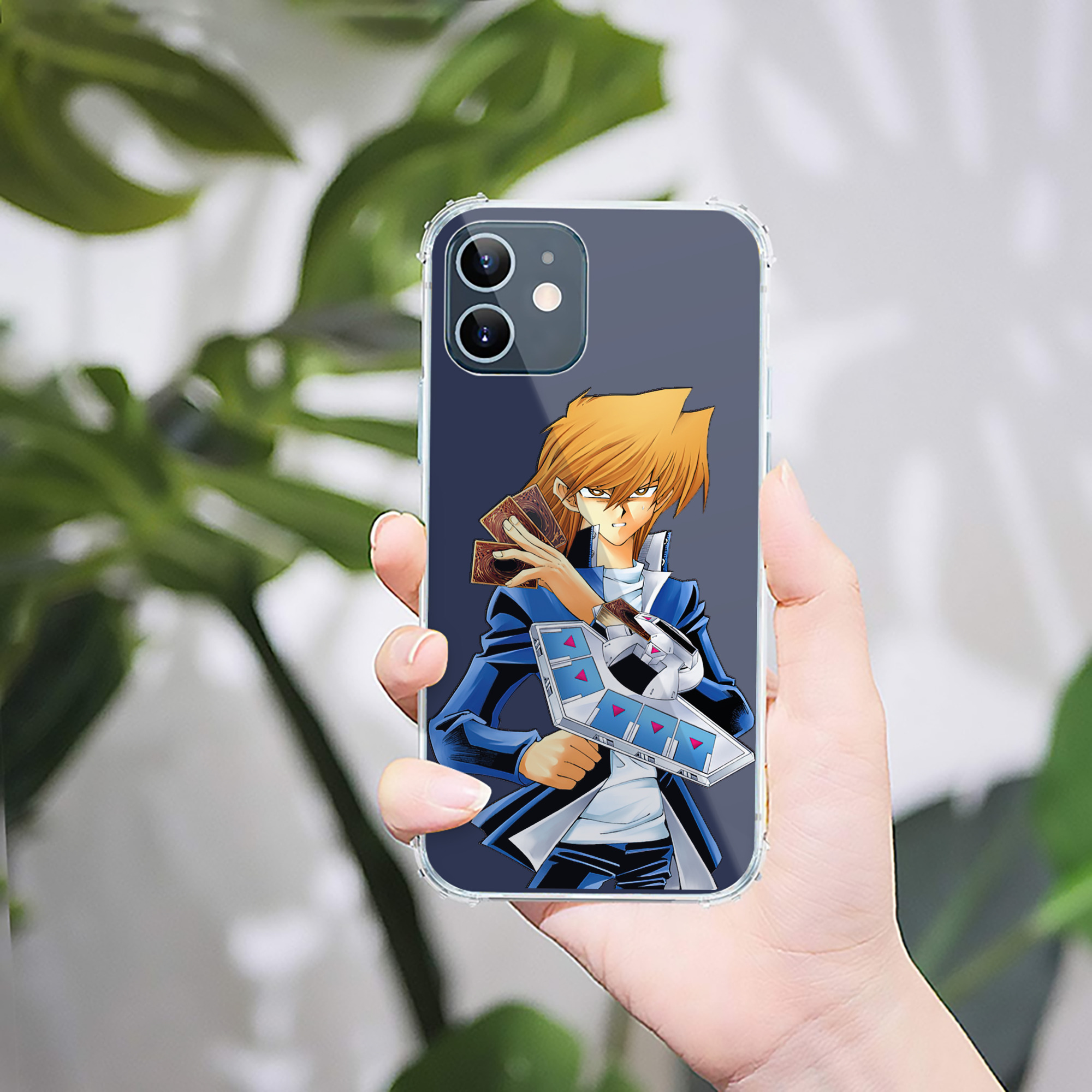 （画像用） 遊☆戯☆王 Yu-Gi-Oh! 【iPhone 12シリーズ対応】透明スマホケース（クリアソフトケース）